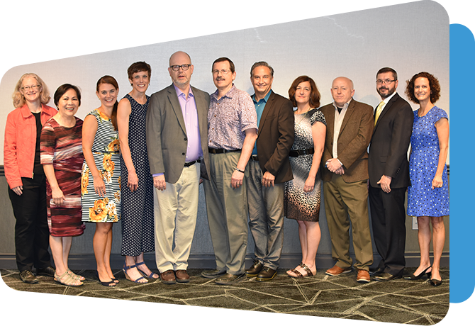 row of wida leadership team members