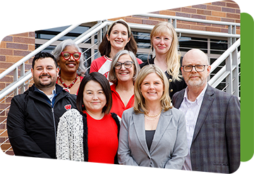 group shot of members of the leadership team